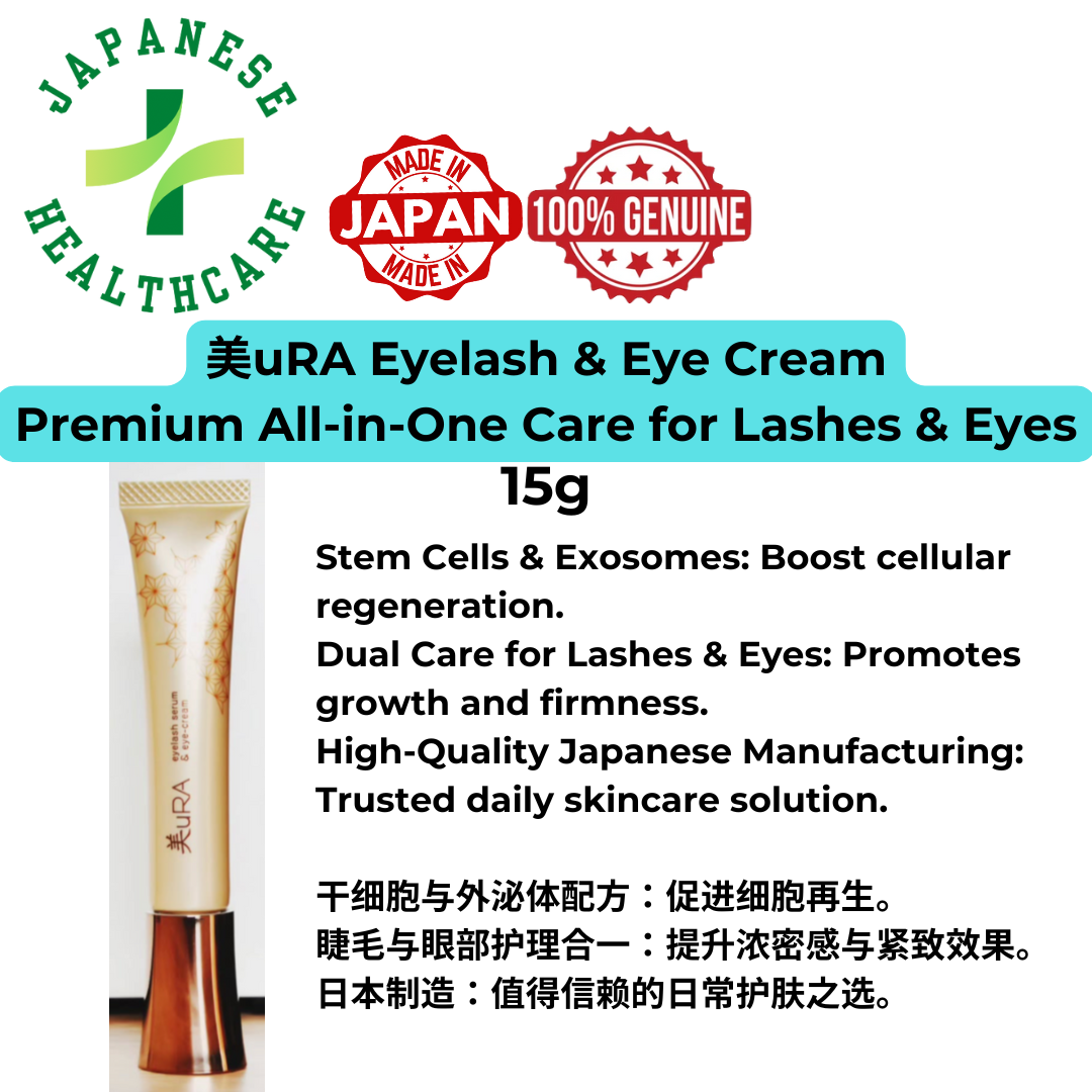Beauty uRA Eyelush & Eyecream – Cutting-edge eye cream that cares for eyelashes and eyes at the same time | Made from Mediglo LLC